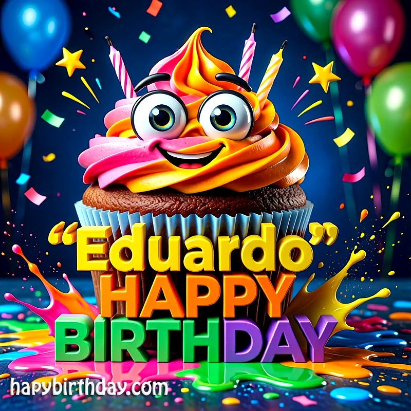 Download Free eduardo Happy Birthday Cake Picture HD