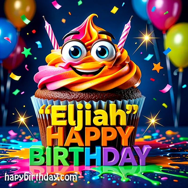 Download Free elijah Happy Birthday Cake Picture HD
