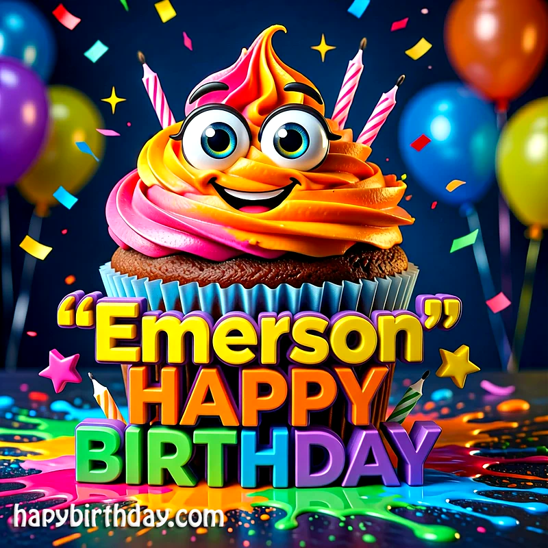 Download Free emerson Happy Birthday Cake Picture HD