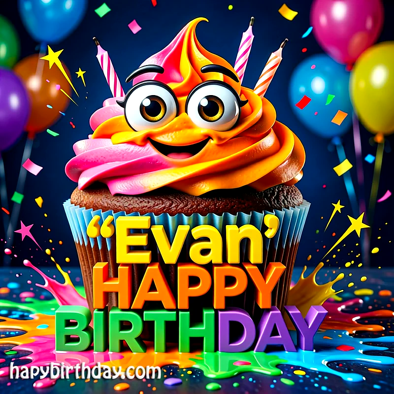 Download Free evan Happy Birthday Cake Picture HD
