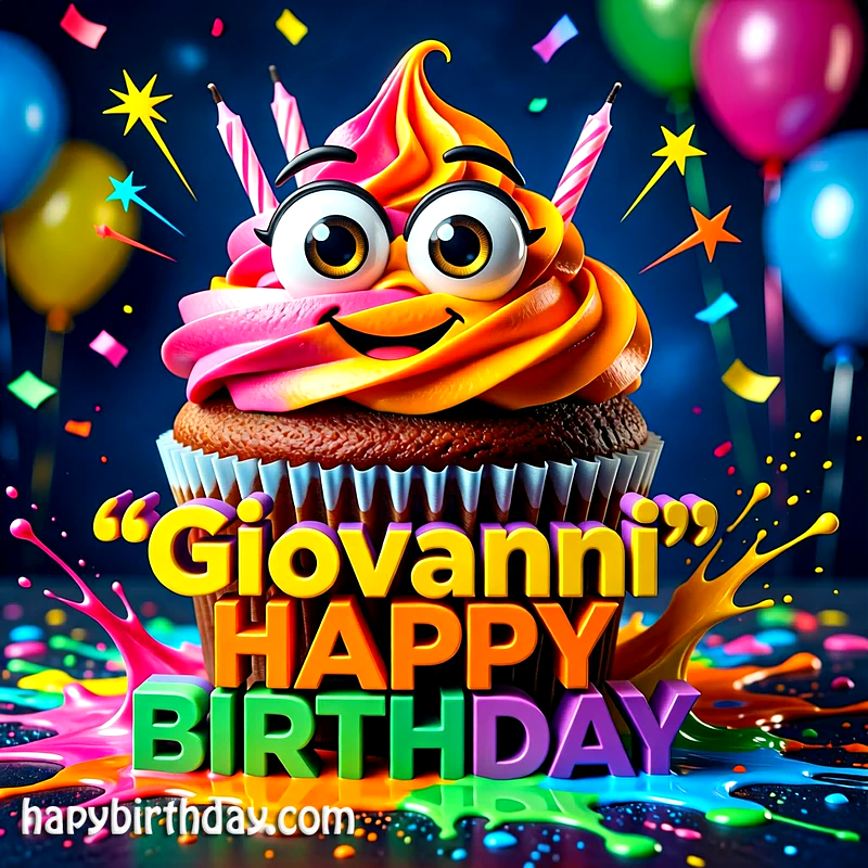 Download Free giovanni Happy Birthday Cake Picture HD