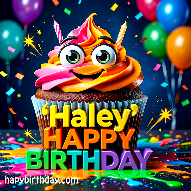Download Free haley Happy Birthday Cake Picture HD