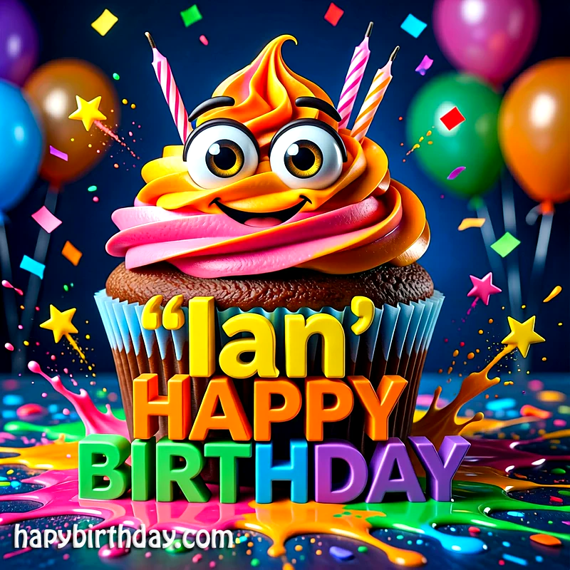 Download Free ian Happy Birthday Cake Picture HD