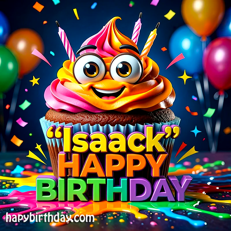 Download Free isaac Happy Birthday Cake Picture HD