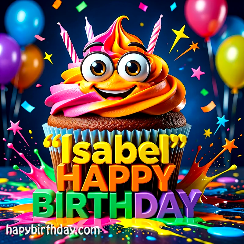 Download Free isabel Happy Birthday Cake Picture HD