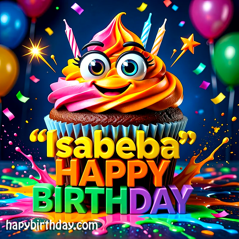Download Free isabella Happy Birthday Cake Picture HD