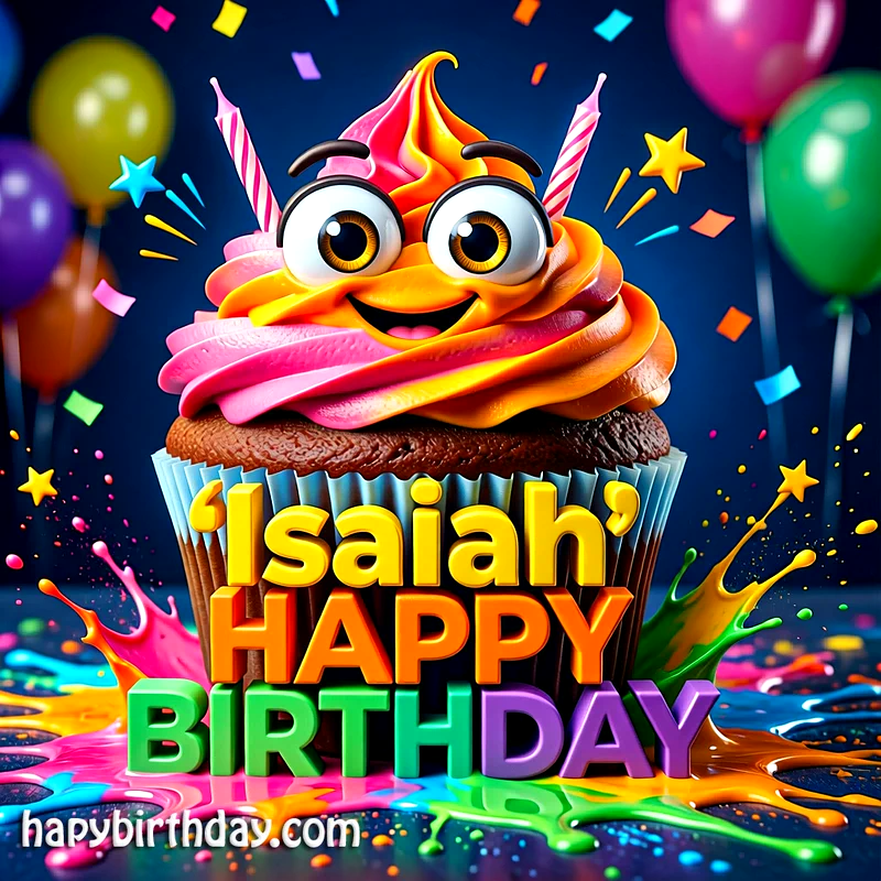 Download Free isaiah Happy Birthday Cake Picture HD