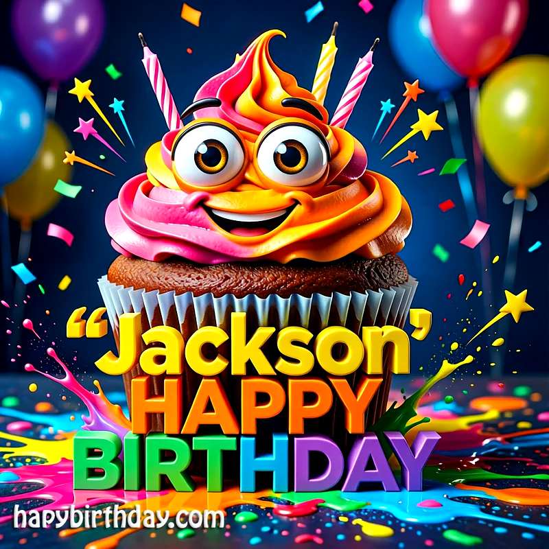 Download Free jackson Happy Birthday Cake Picture HD