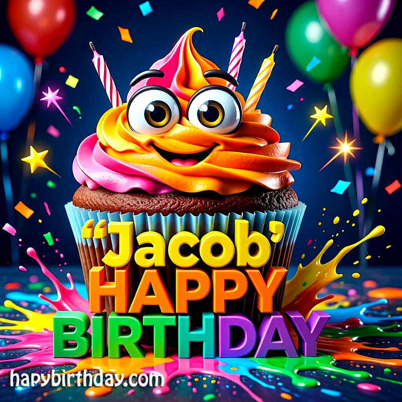 Download Free jacob Happy Birthday Cake Picture HD