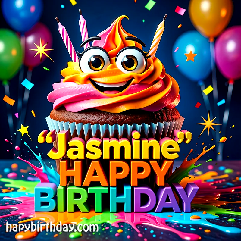 Download Free jasmine Happy Birthday Cake Picture HD