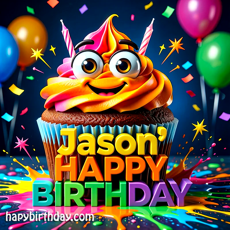 Download Free jason Happy Birthday Cake Picture HD
