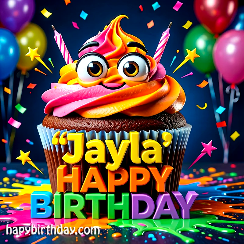 Download Free jayla Happy Birthday Cake Picture HD