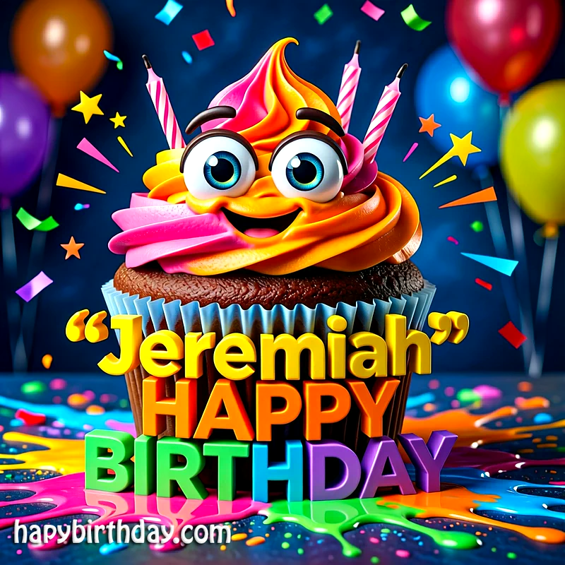 Download Free jeremiah Happy Birthday Cake Picture HD