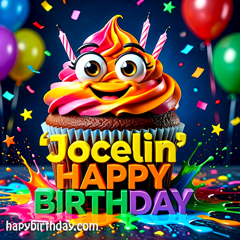 Download Free jocelyn Happy Birthday Cake Picture HD