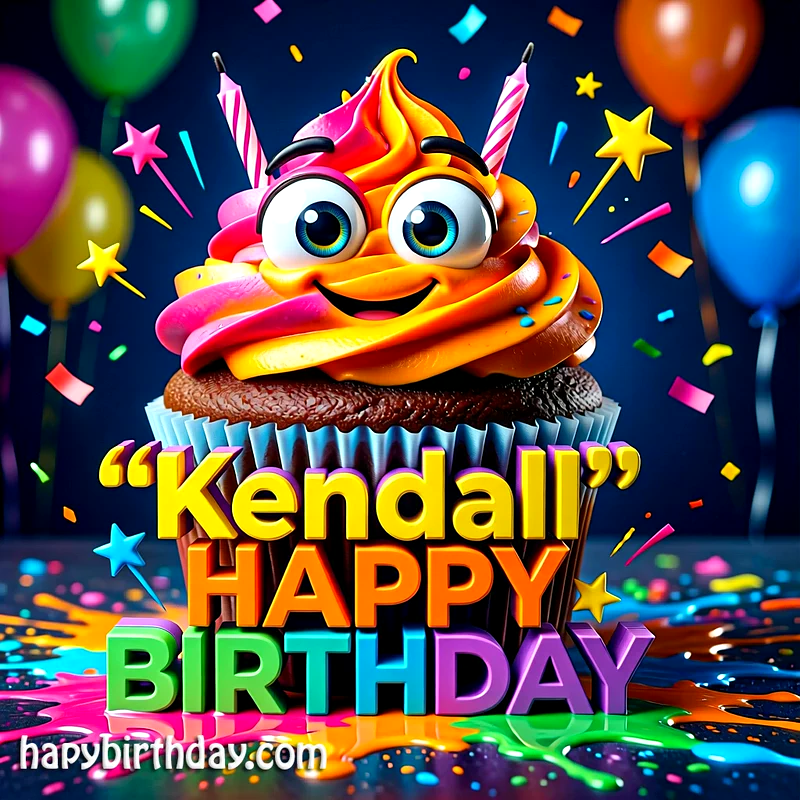 Download Free kendall Happy Birthday Cake Picture HD