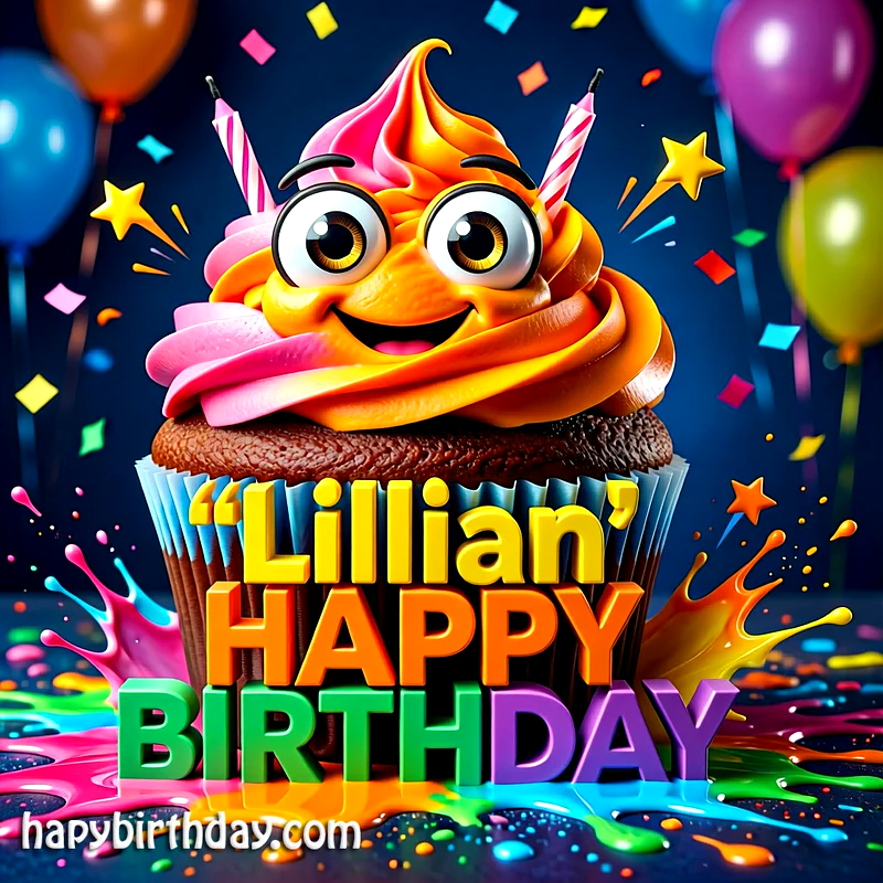 Download Free lillian Happy Birthday Cake Picture HD