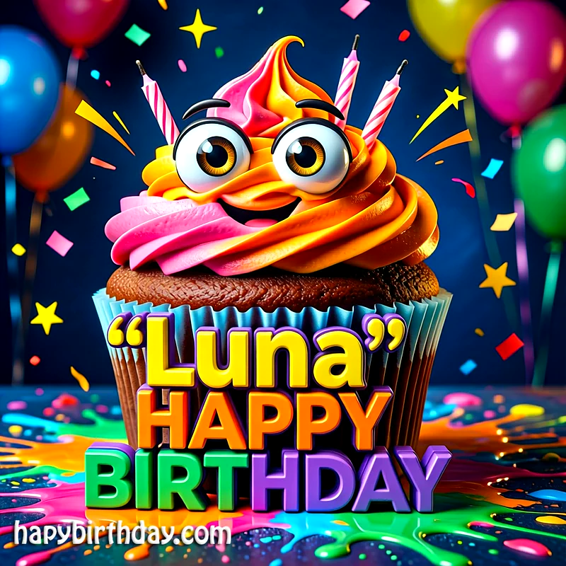 Download Free luna Happy Birthday Cake Picture HD