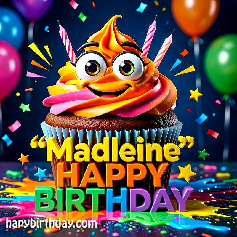 Download Free madeline Happy Birthday Cake Picture HD