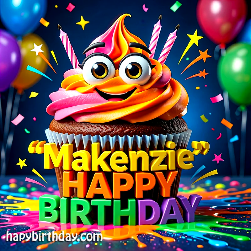 Download Free makenzie Happy Birthday Cake Picture HD