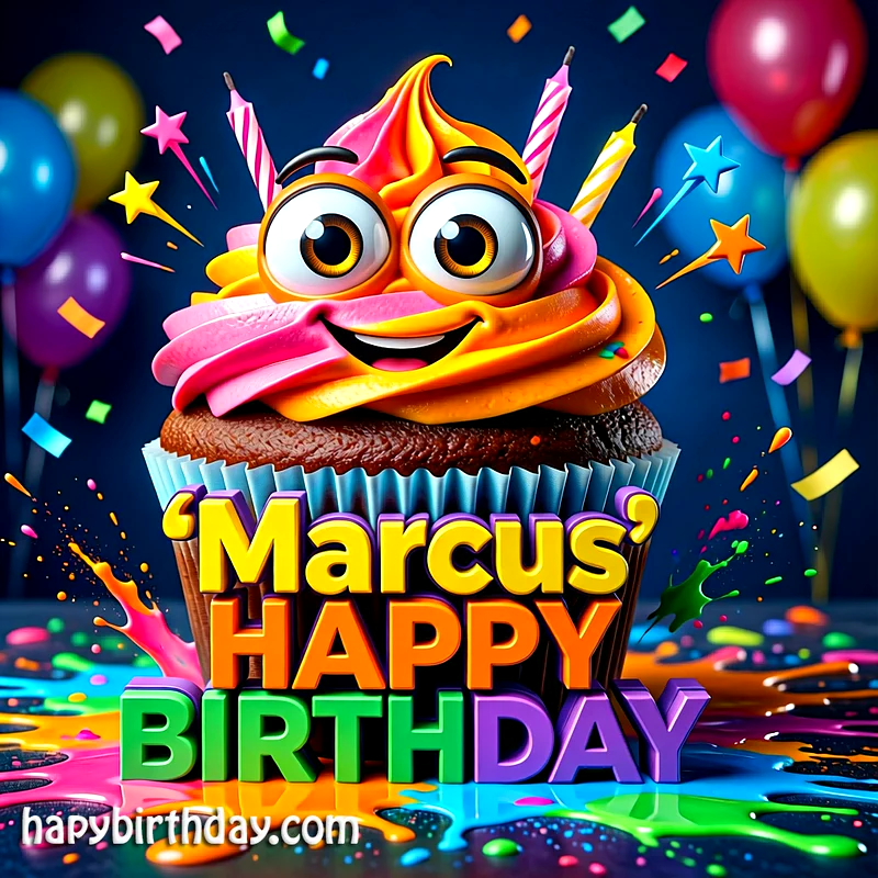 Download Free marcus Happy Birthday Cake Picture HD