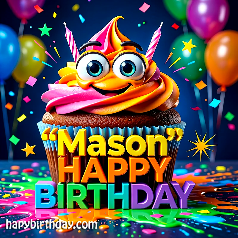Download Free mason Happy Birthday Cake Picture HD