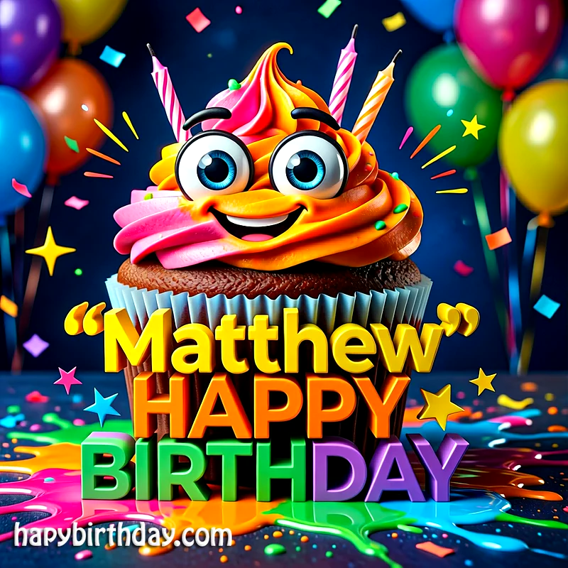 Download Free matthew Happy Birthday Cake Picture HD