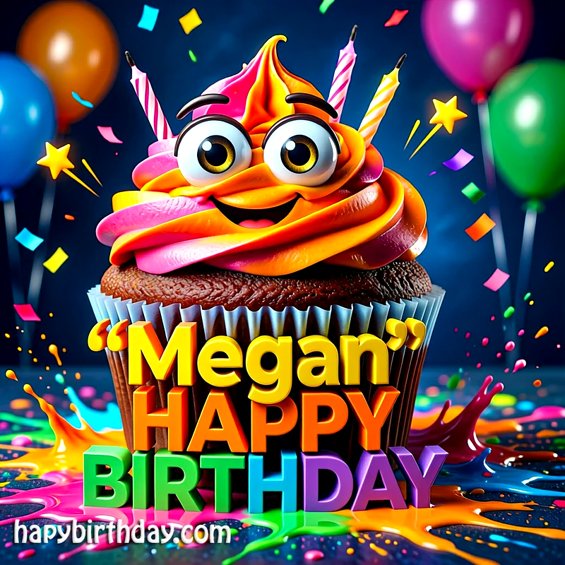 Download Free megan Happy Birthday Cake Picture HD