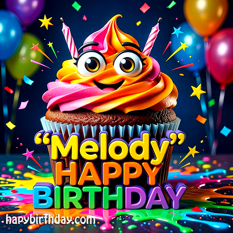 Download Free melody Happy Birthday Cake Picture HD