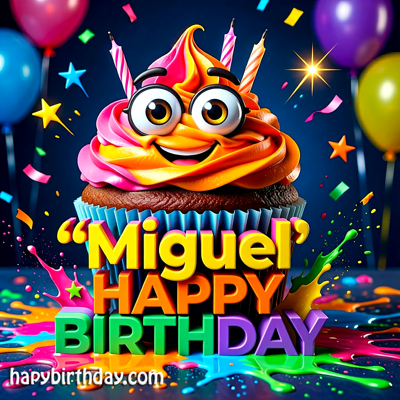 Download Free miguel Happy Birthday Cake Picture HD