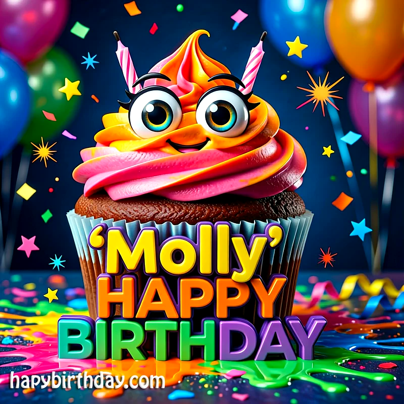 Download Free molly Happy Birthday Cake Picture HD