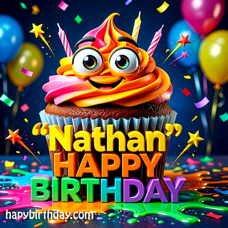 Download Free nathan Happy Birthday Cake Picture HD