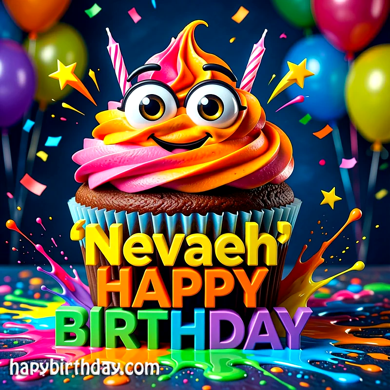 Download Free nevaeh Happy Birthday Cake Picture HD