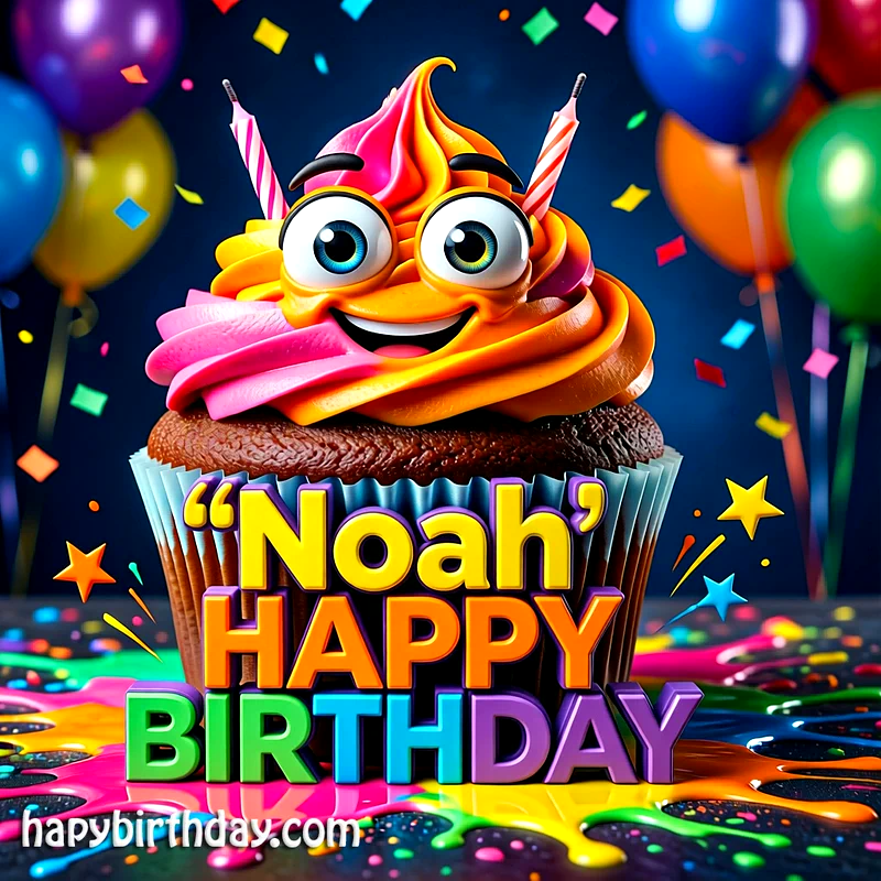 Download Free noah Happy Birthday Cake Picture HD