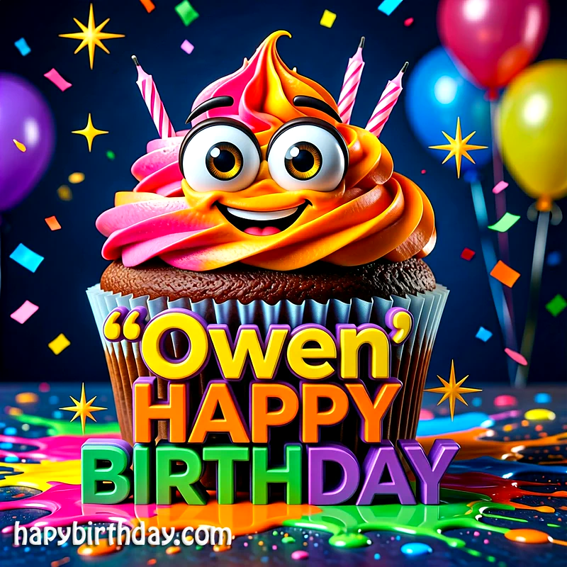 Download Free owen Happy Birthday Cake Picture HD