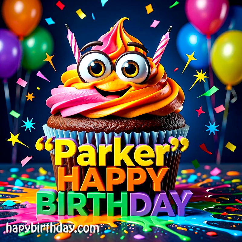 Download Free parker Happy Birthday Cake Picture HD