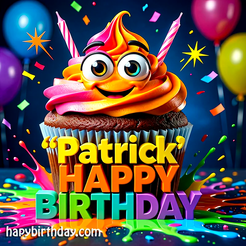 Download Free patrick Happy Birthday Cake Picture HD