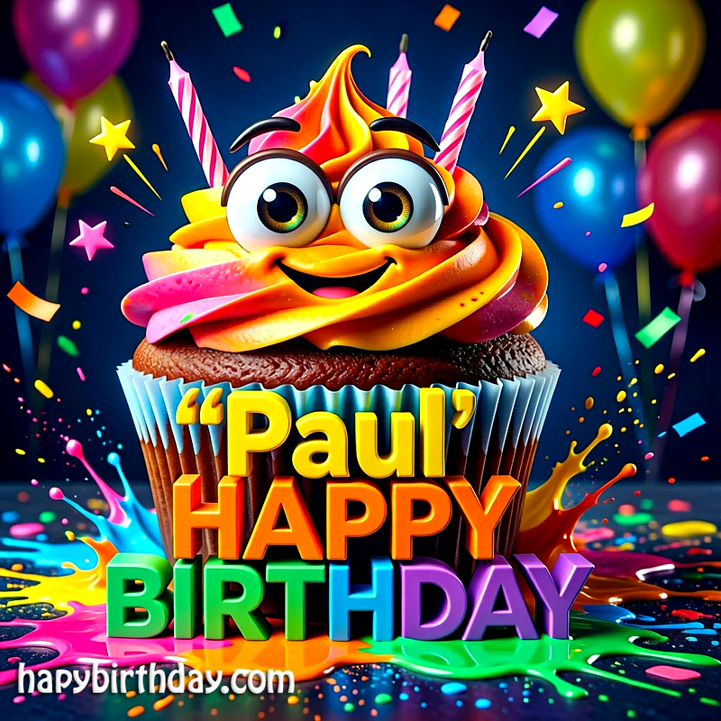 Download Free paul Happy Birthday Cake Picture HD