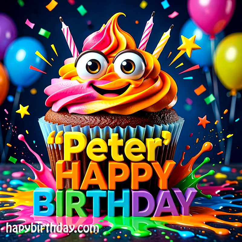 Download Free peter Happy Birthday Cake Picture HD