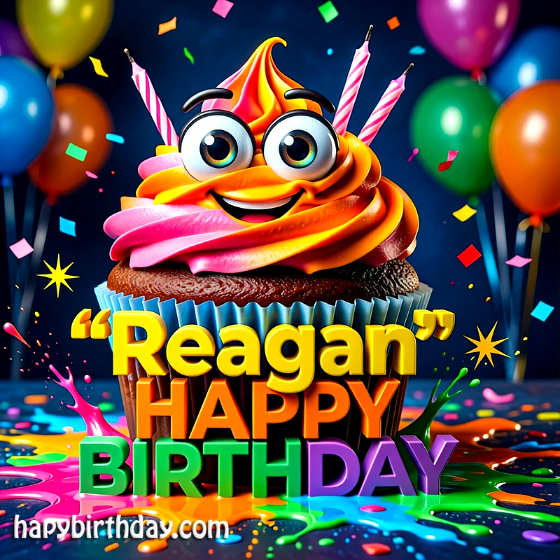 Download Free reagan Happy Birthday Cake Picture HD