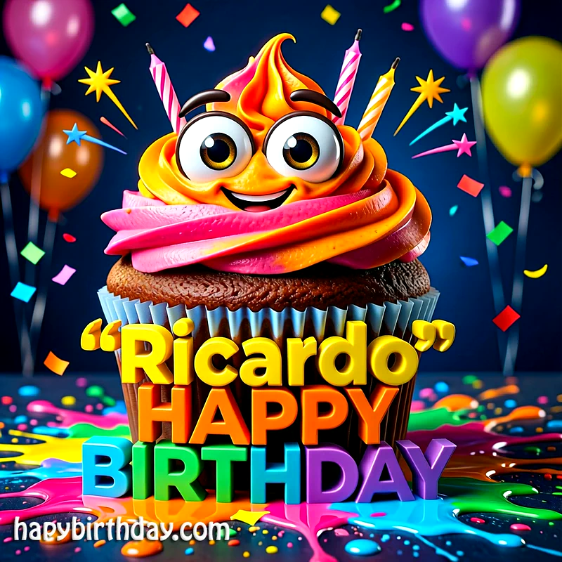Download Free ricardo Happy Birthday Cake Picture HD