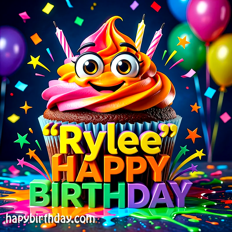 Download Free rylee Happy Birthday Cake Picture HD