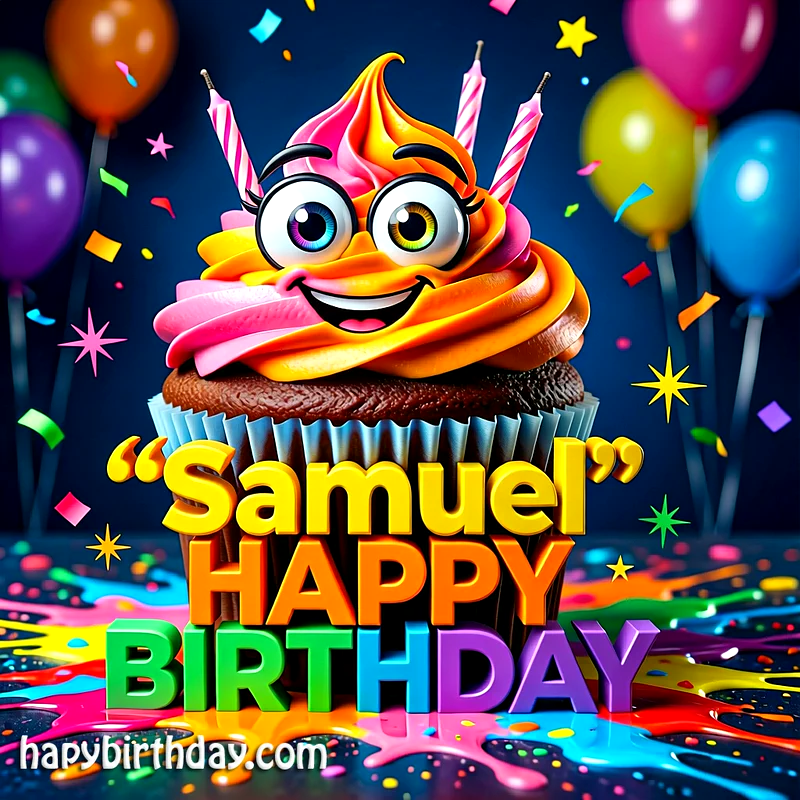 Download Free samuel Happy Birthday Cake Picture HD