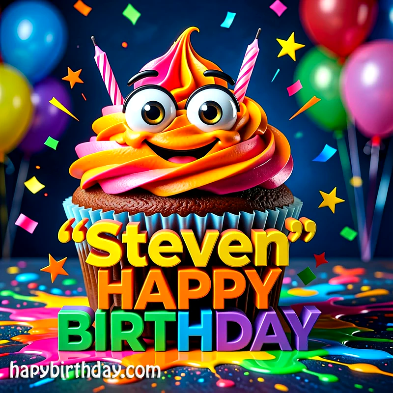 Download Free steven Happy Birthday Cake Picture HD