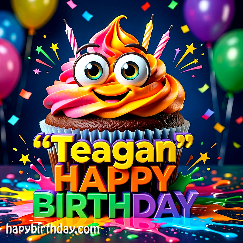 Download Free teagan Happy Birthday Cake Picture HD