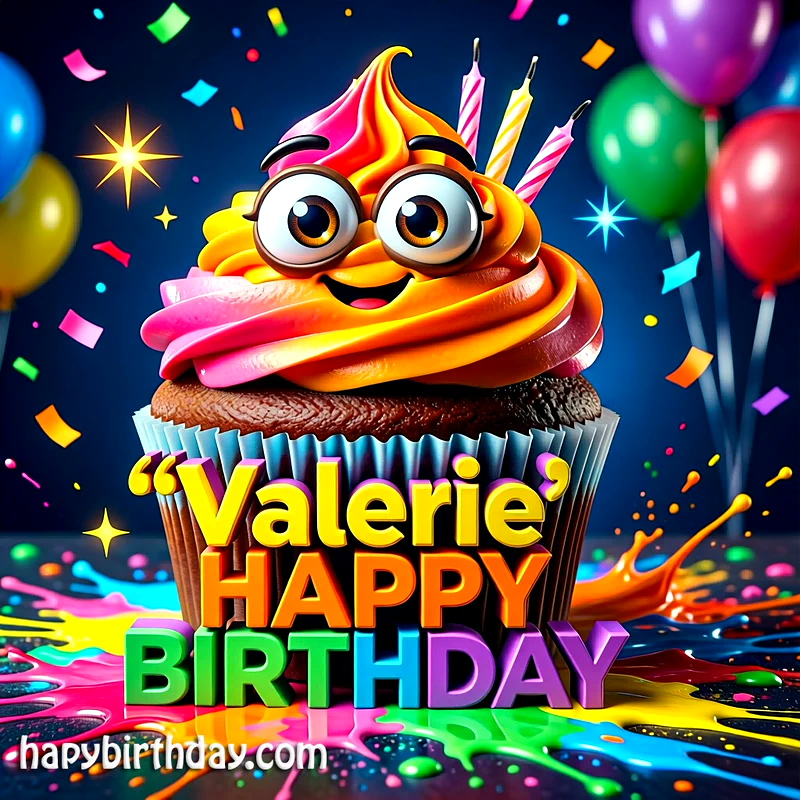 Download Free valerie Happy Birthday Cake Picture HD