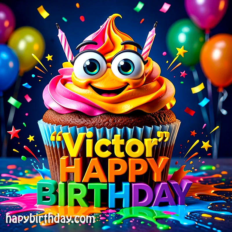 Download Free victor Happy Birthday Cake Picture HD