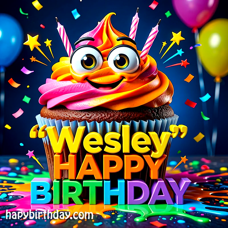 Download Free wesley Happy Birthday Cake Picture HD