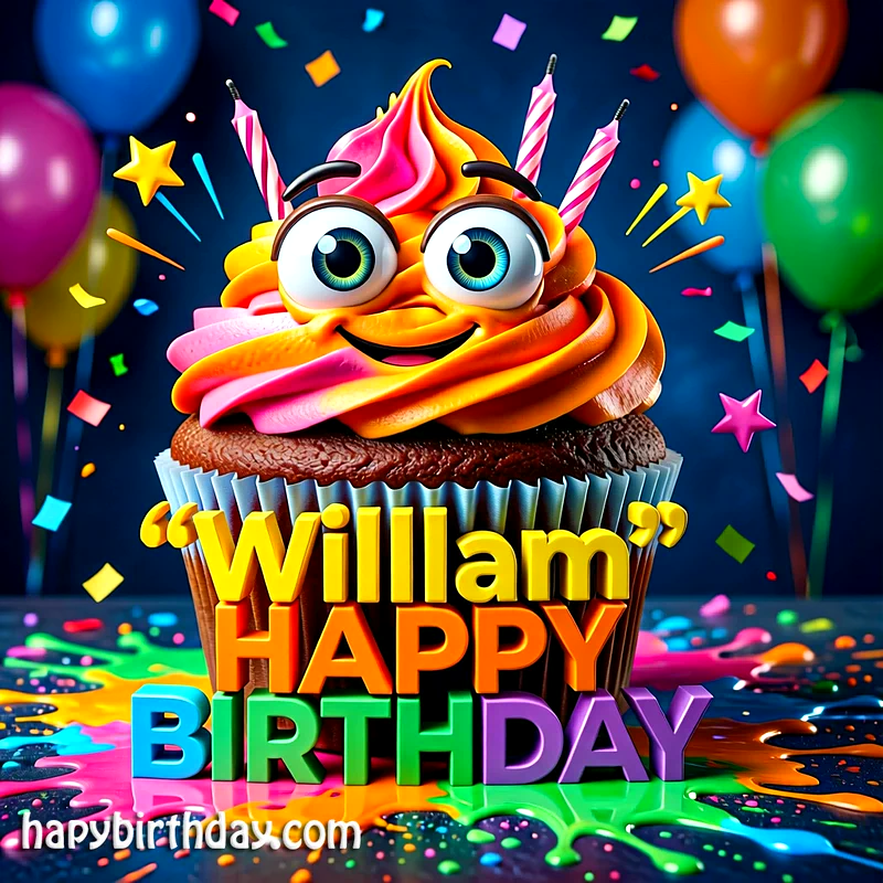 Download Free william Happy Birthday Cake Picture HD