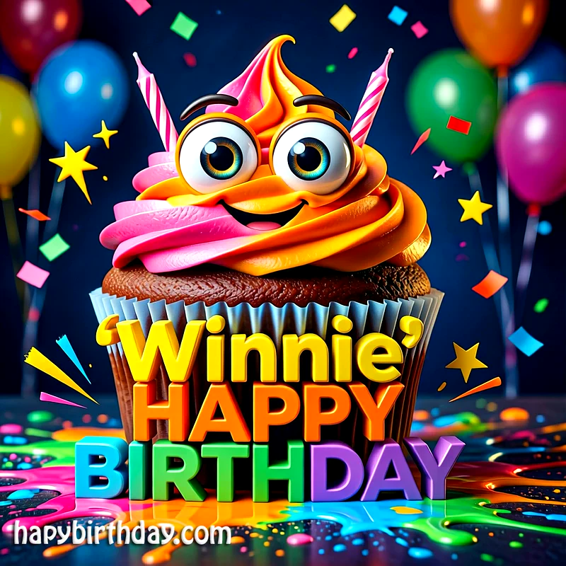 Download Free winnie Happy Birthday Cake Picture HD