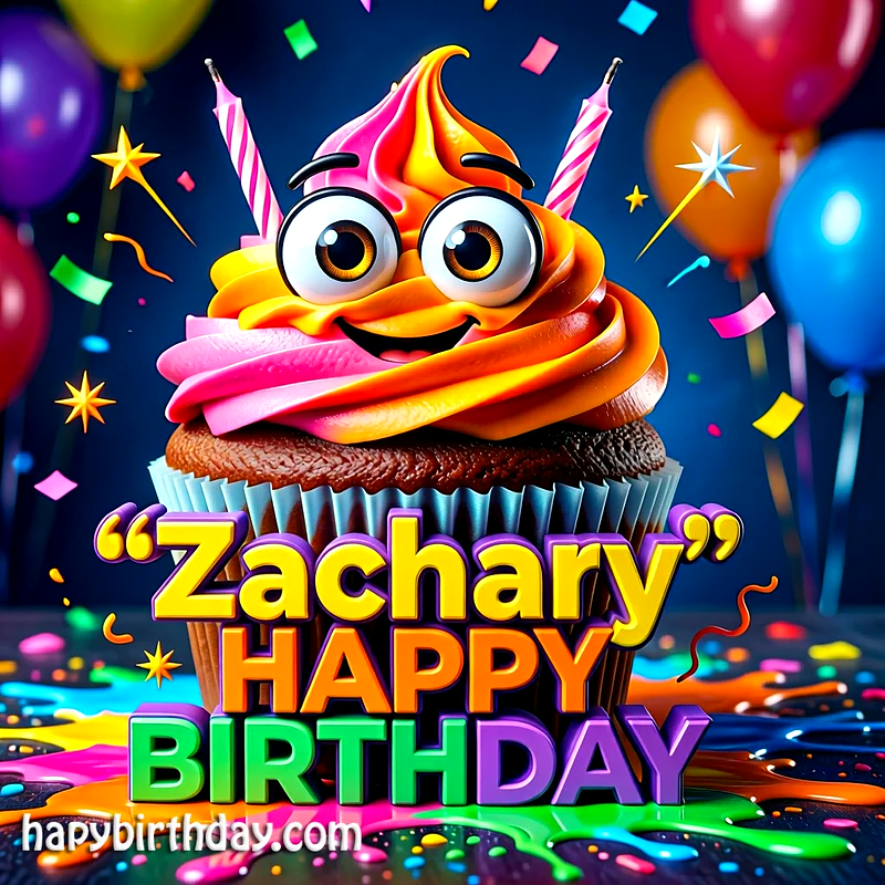 Download Free zachary Happy Birthday Cake Picture HD
